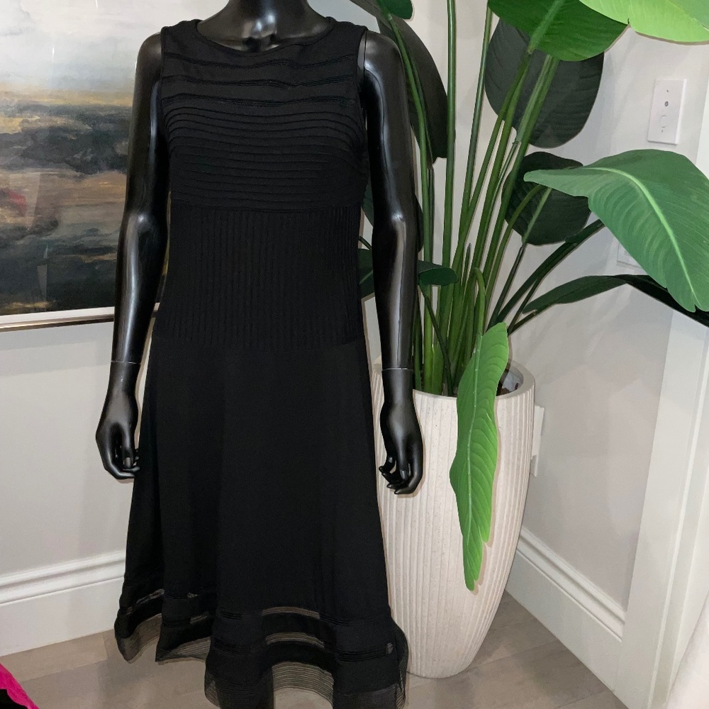 Black evening dress